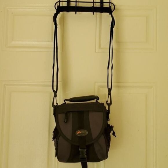 Lowepro Padded Camera Bag Tote Shoulder Satchel Black Gray - Picture 13 of 14